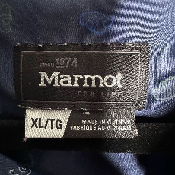 Marmot For Life Shirt Sleeve Button Up Tech Shirt Size XL - Picture 3 of 9